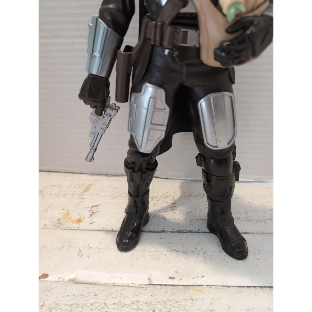 Star Wars Galactic Action The Mandalorian Grogu Toy Figure 12